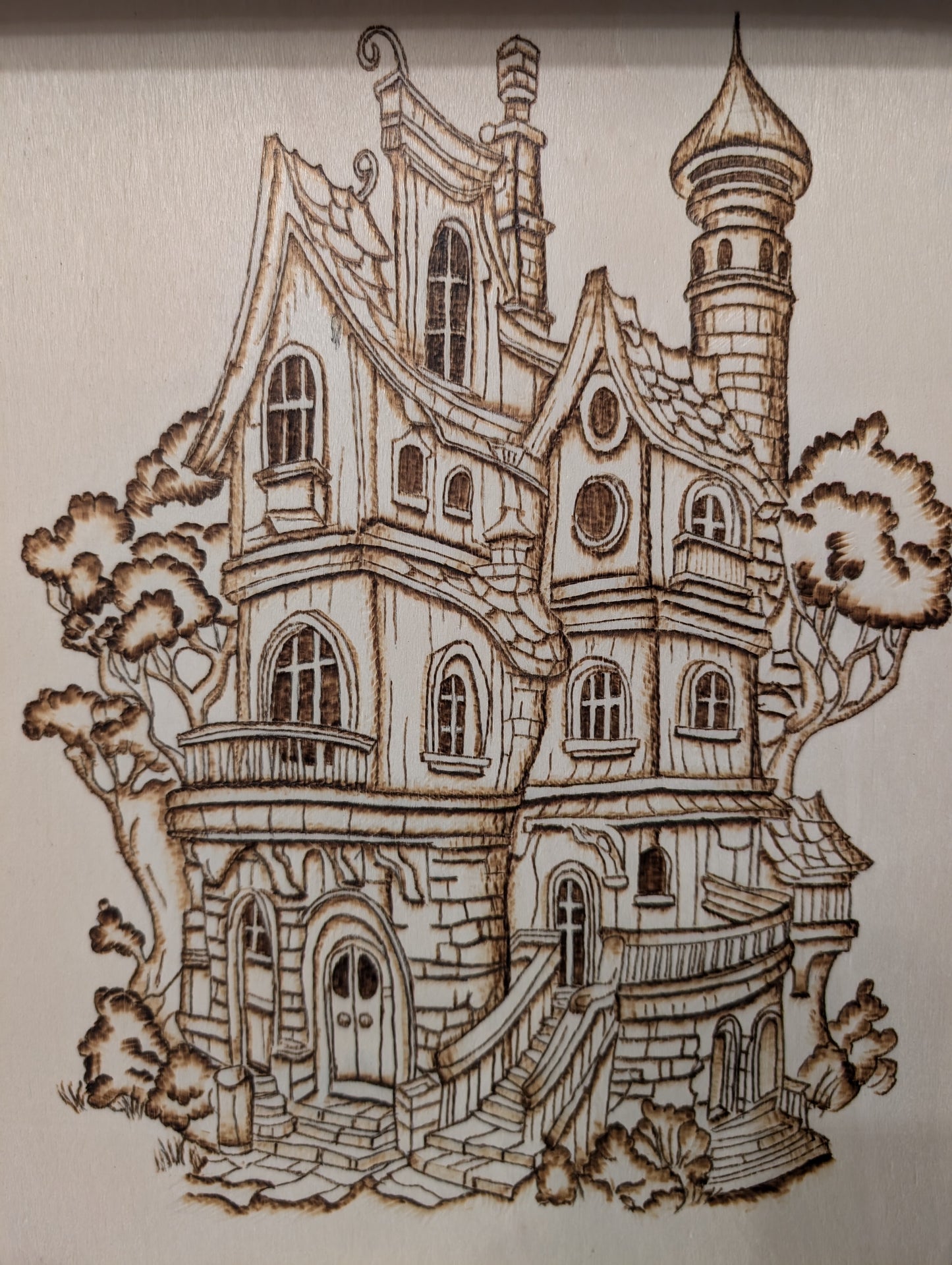 Fantasy fairy house