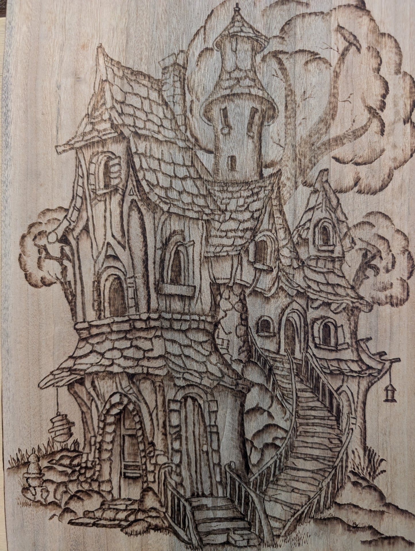 Fantasy fairy house