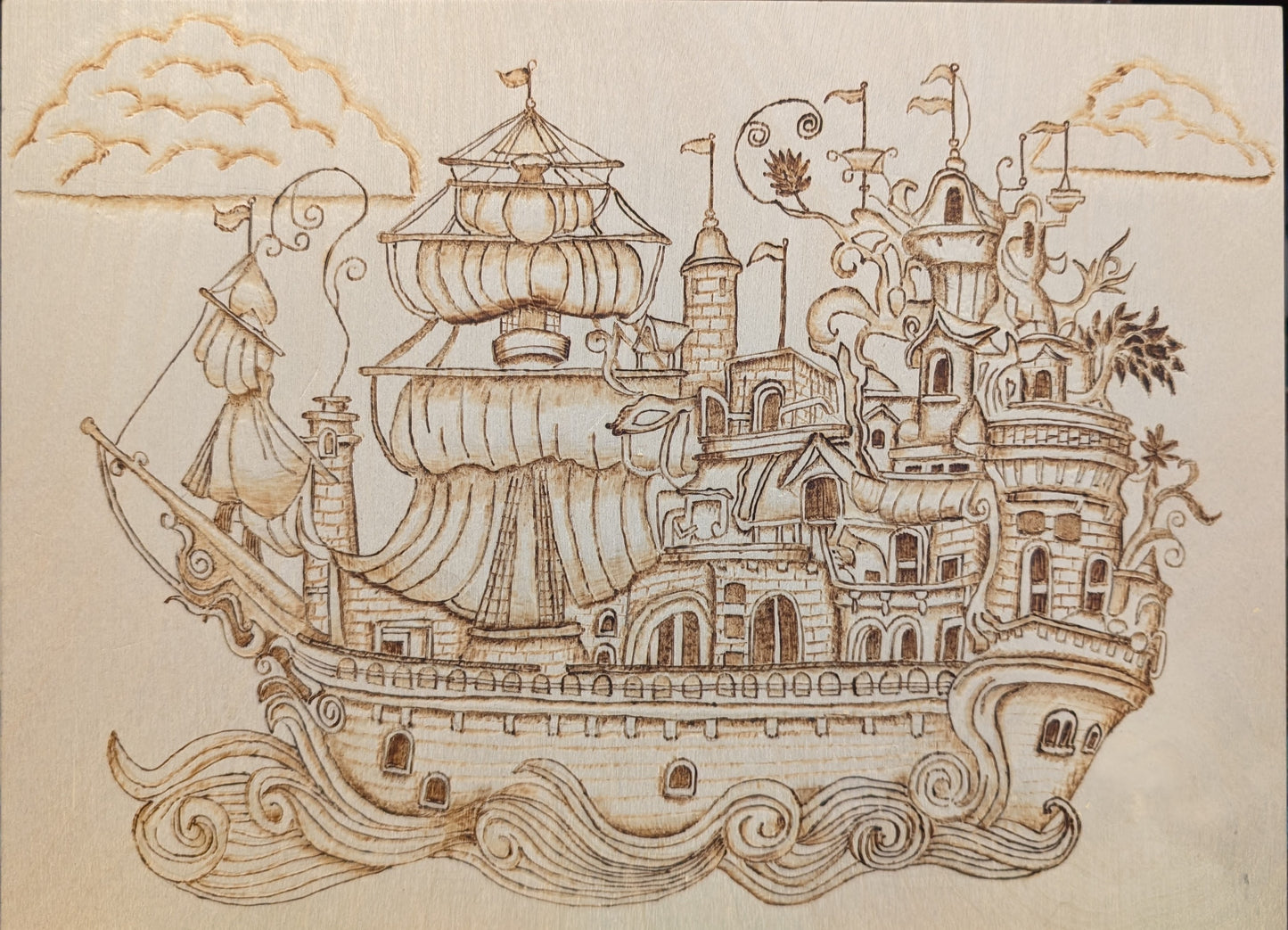 Fantasy boat