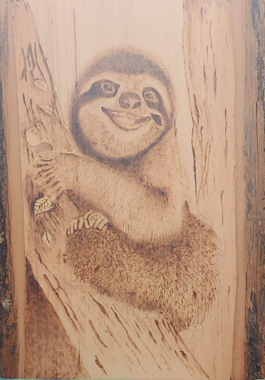 Happy sloth