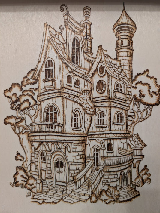 Fantasy fairy house