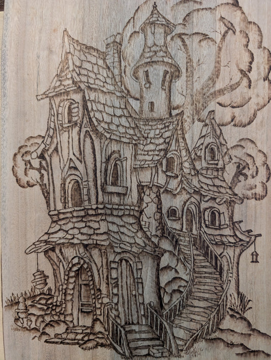Fantasy fairy house