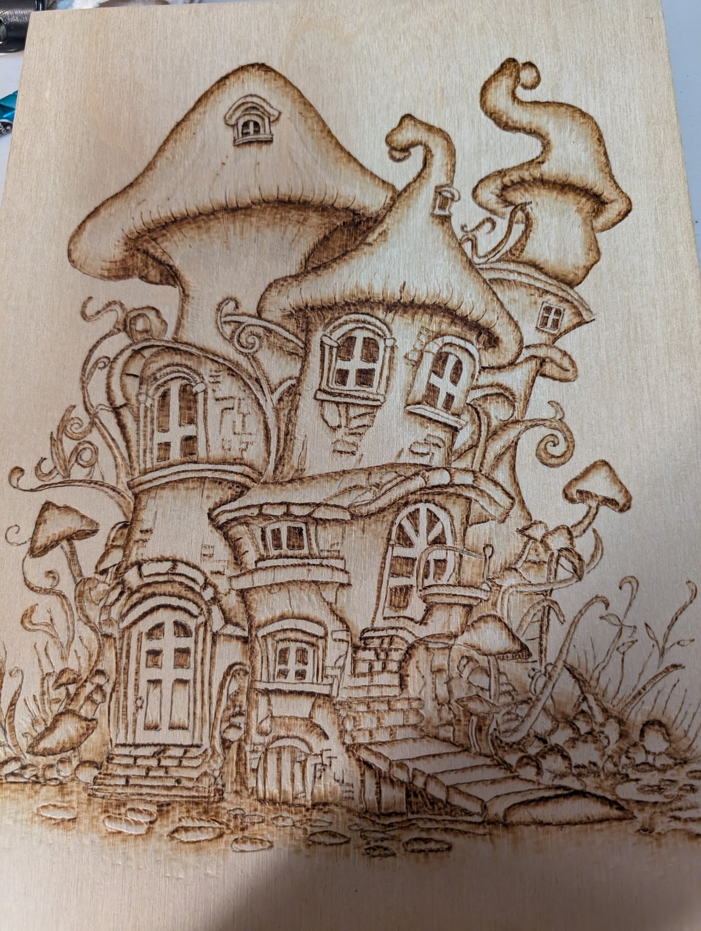 Fantasy fairy house