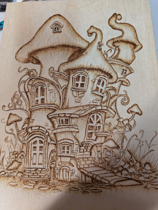 Fantasy fairy house