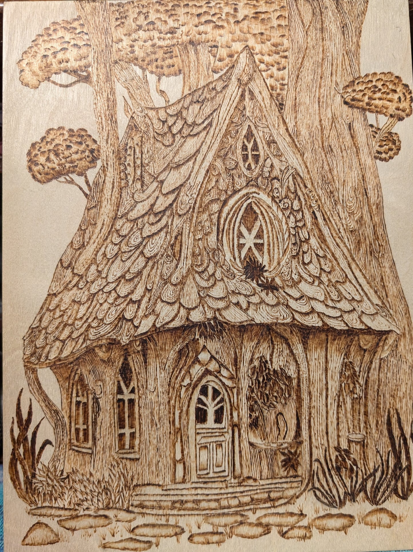 Fantasy fairy house