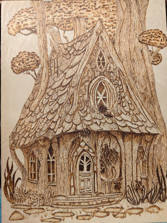 Fantasy fairy house