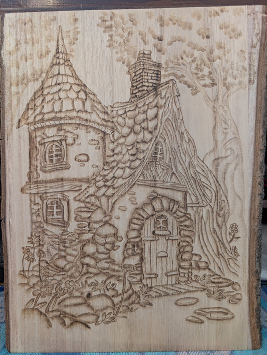 Fantasy fairy house